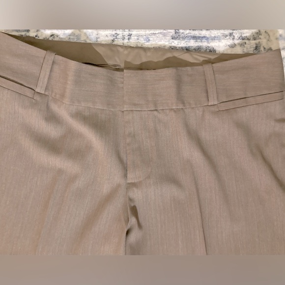 Mossimo Supply Co.  Khaki and Blue Stripped Capris - Picture 5 of 7